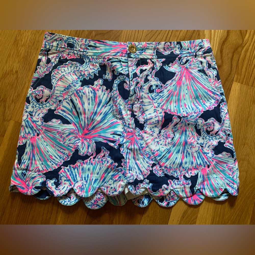 Lilly Pulitzer Colette Scalloped Skort